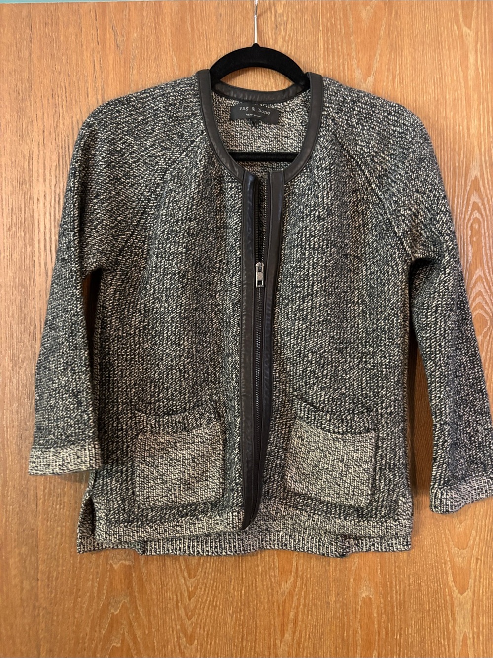 Rag & Bone Knit Jacket, Size Small